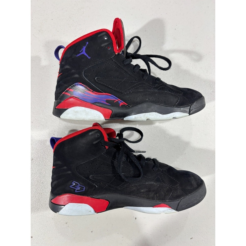 Nike Air Jordan MVP 678 (Youth) Sz 3 Raptors Black Red Univ High Top DZ4475-006
